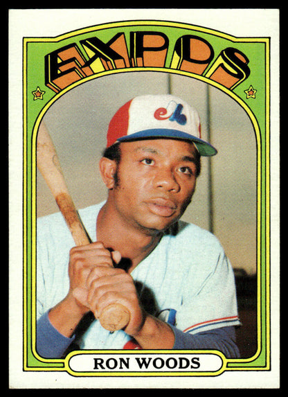1972 Topps Baseball #82 - Ron Woods - NM