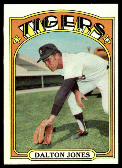1972 Topps Baseball #83 - Dalton Jones - EXMT