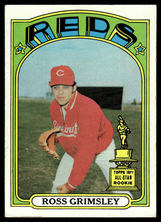1972 Topps Baseball #99 - Ross Grimsley RC - EXMT