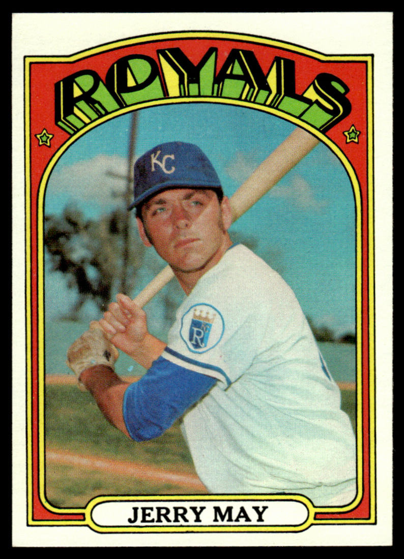 1972 Topps Baseball #109 - Jerry May - NM