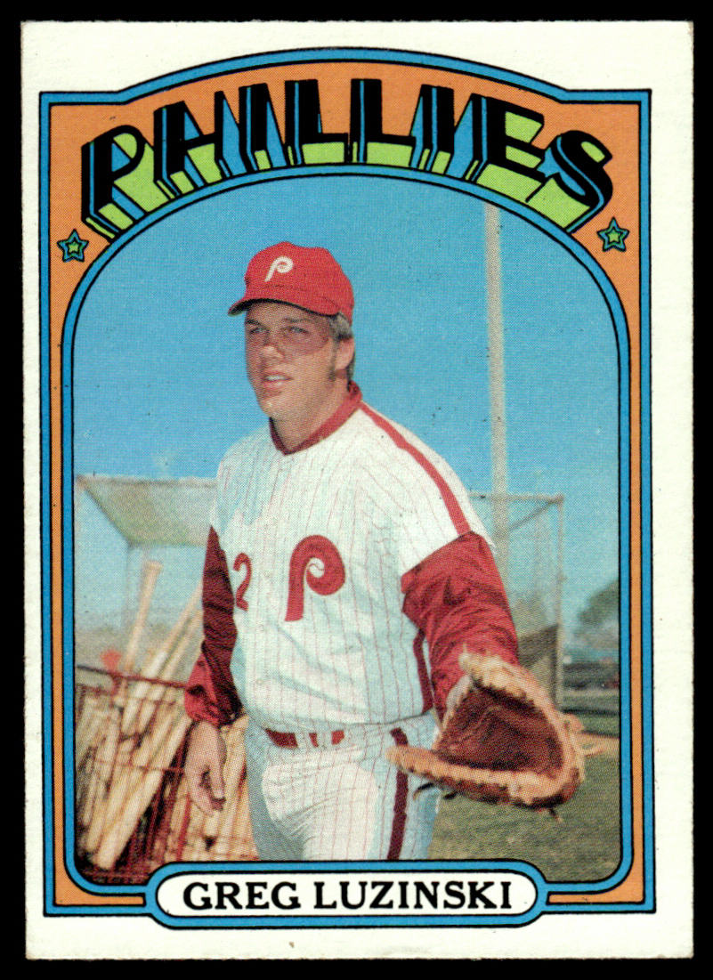 1972 Topps Baseball #112 - Greg Luzinski - EXMT