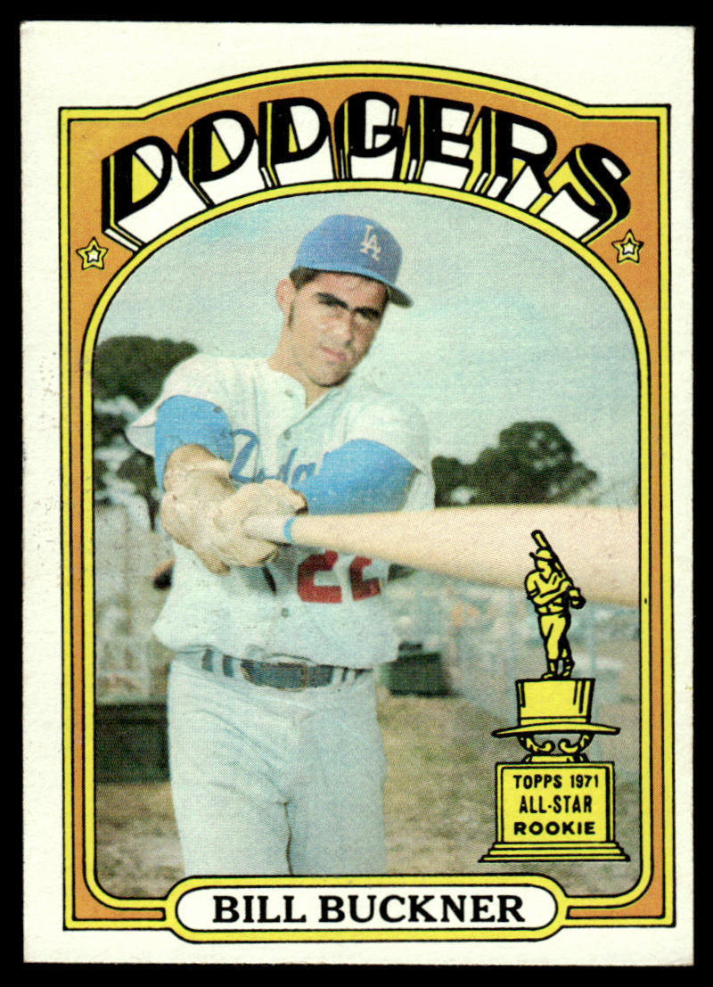 1972 Topps Baseball #114 - Bill Buckner - EX