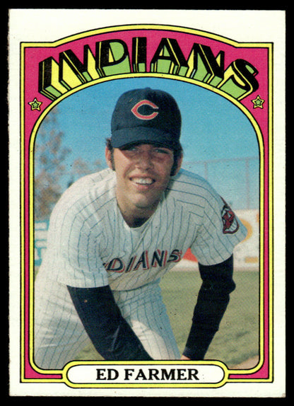 1972 Topps Baseball #116 - Ed Farmer RC - NM