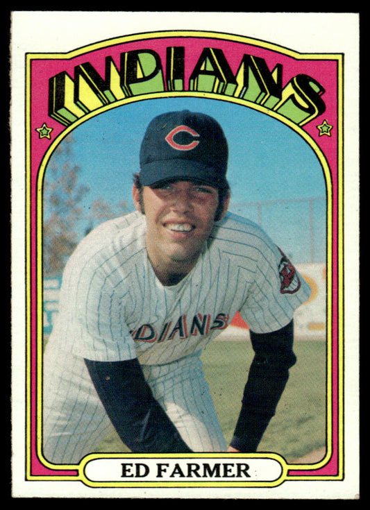 1972 Topps Baseball #116 - Ed Farmer RC - NM