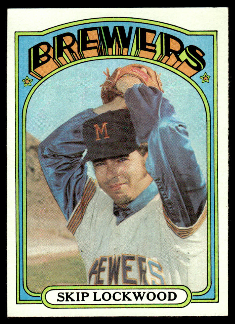 1972 Topps Baseball #118 - Skip Lockwood - NM