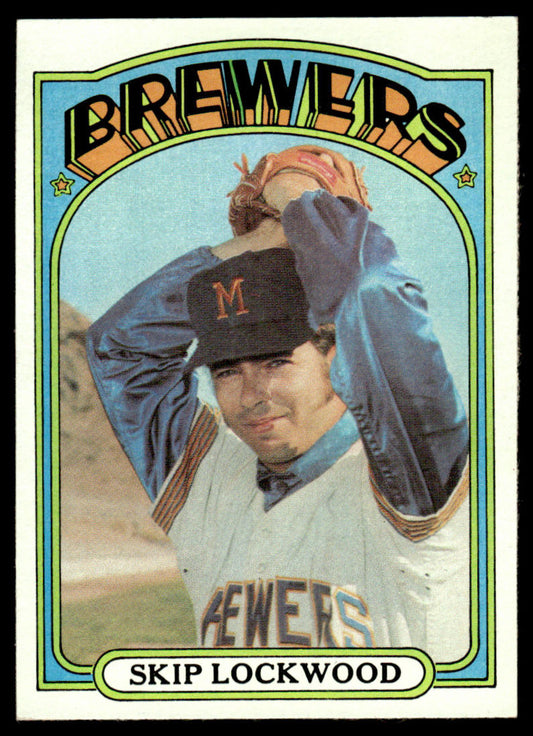 1972 Topps Baseball #118 - Skip Lockwood - NM