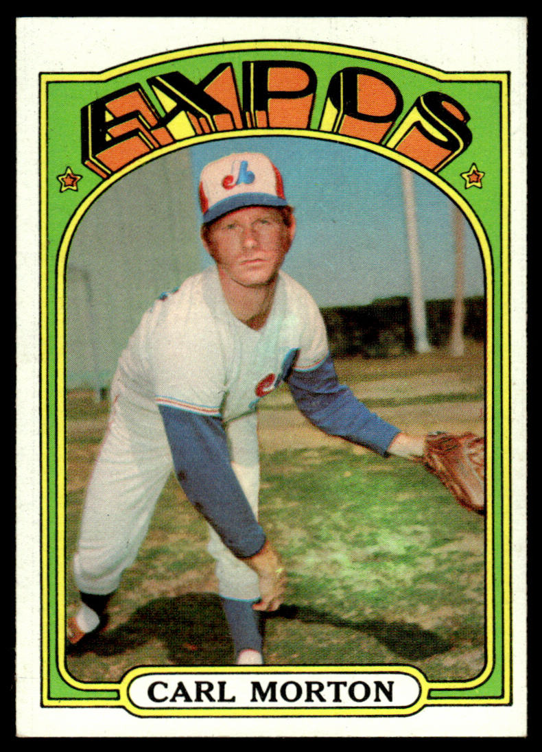 1972 Topps Baseball #134 - Carl Morton - NM
