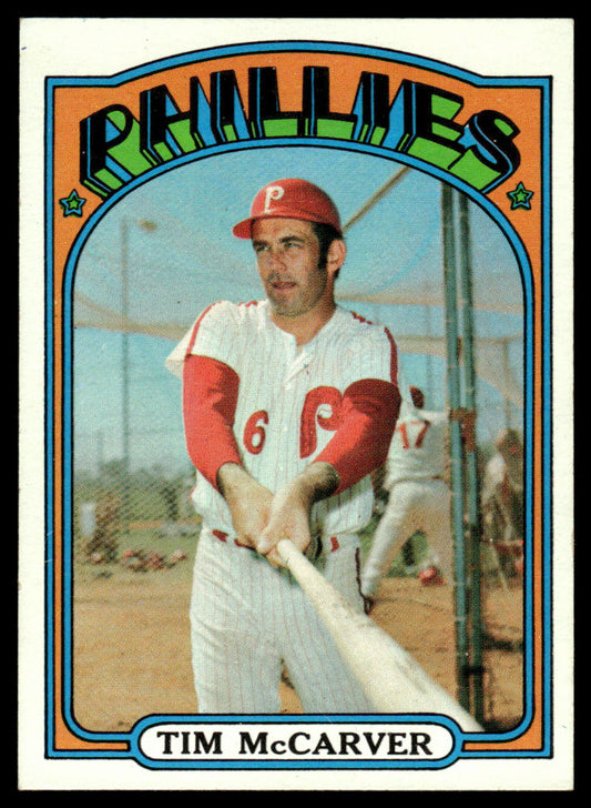 1972 Topps Baseball #139 - Tim McCarver - NM