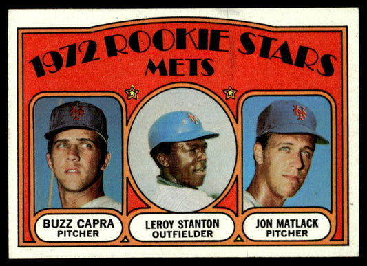 1972 Topps Baseball #141 - Mets 1972 Rookie Stars - NM