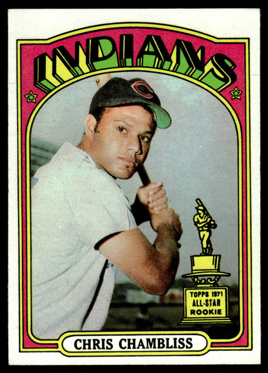1972 Topps Baseball #142 - Chris Chambliss RC - NM