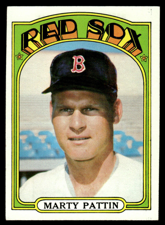 1972 Topps Baseball #144 - Marty Pattin - NM