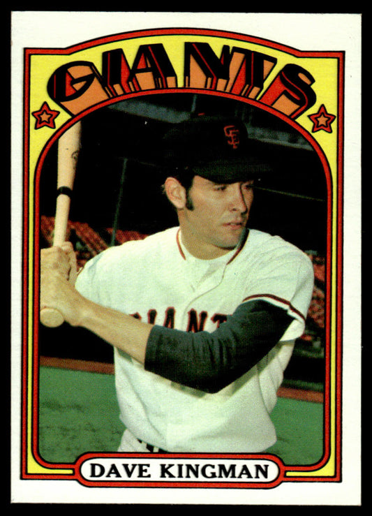1972 Topps Baseball #147 - Dave Kingman RC - NM
