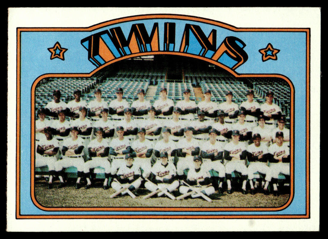 1972 Topps Baseball #156 - Minnesota Twins - NM