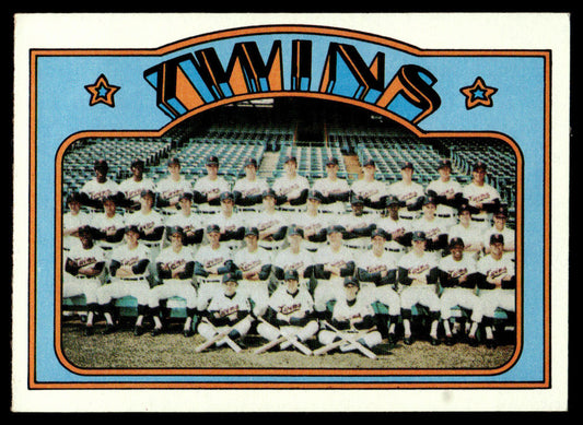 1972 Topps Baseball #156 - Minnesota Twins - NM