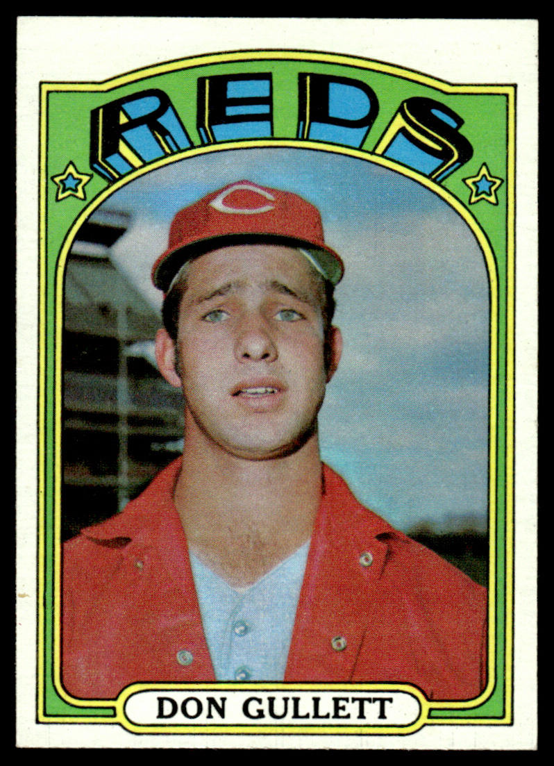 1972 Topps Baseball #157 - Don Gullett - NM
