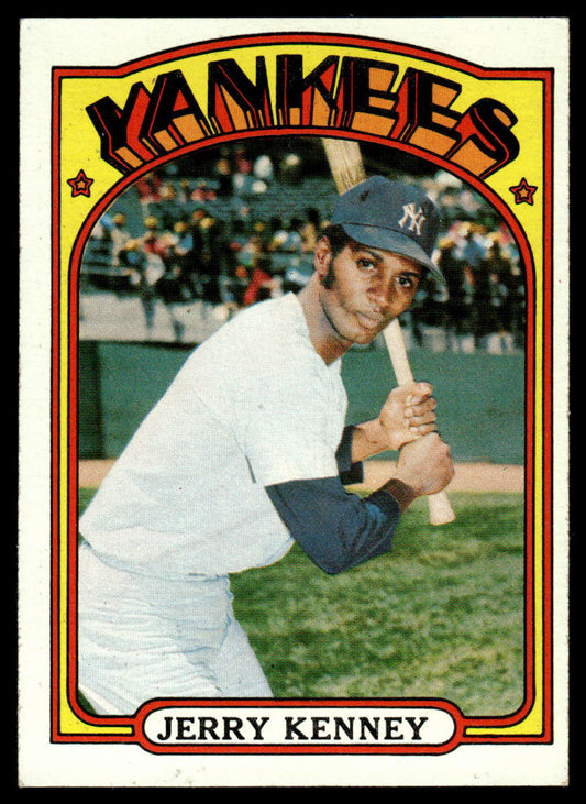 1972 Topps Baseball #158 - Jerry Kenney - EXMT