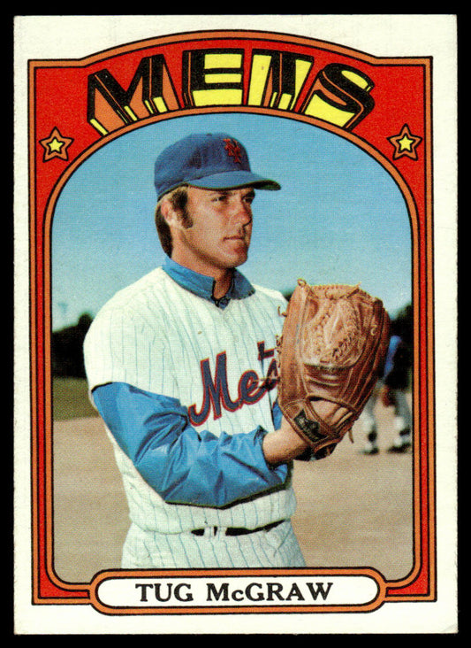 1972 Topps Baseball #163 - Tug McGraw - NM