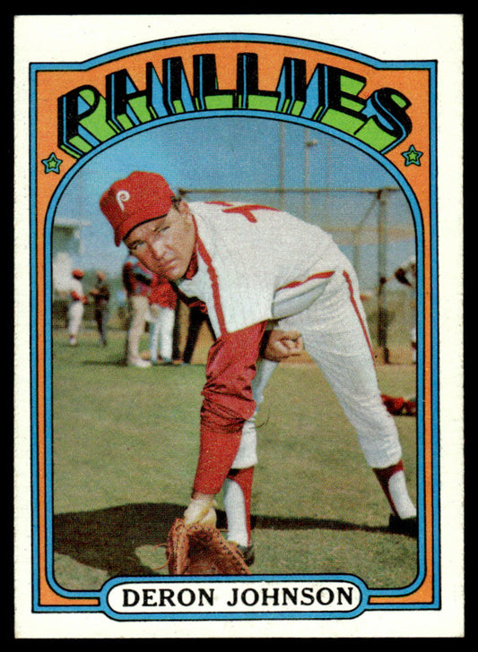 1972 Topps Baseball #167 - Deron Johnson - NM
