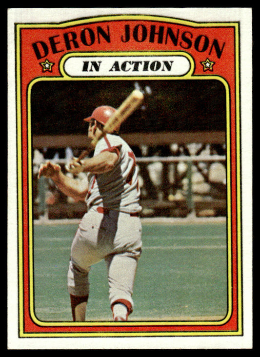 1972 Topps Baseball #168 - Deron Johnson IA - NM