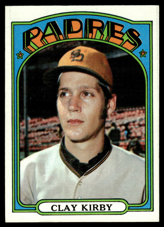 1972 Topps Baseball #173 - Clay Kirby - NMMT
