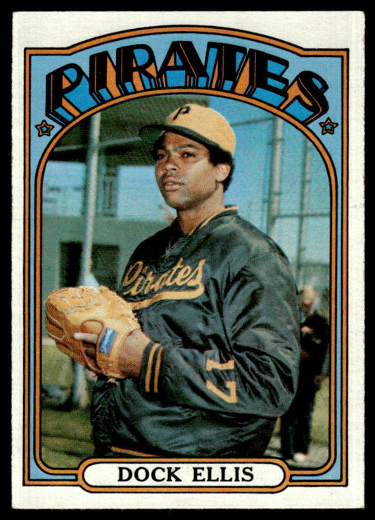 1972 Topps Baseball #179 - Dock Ellis - EXMT