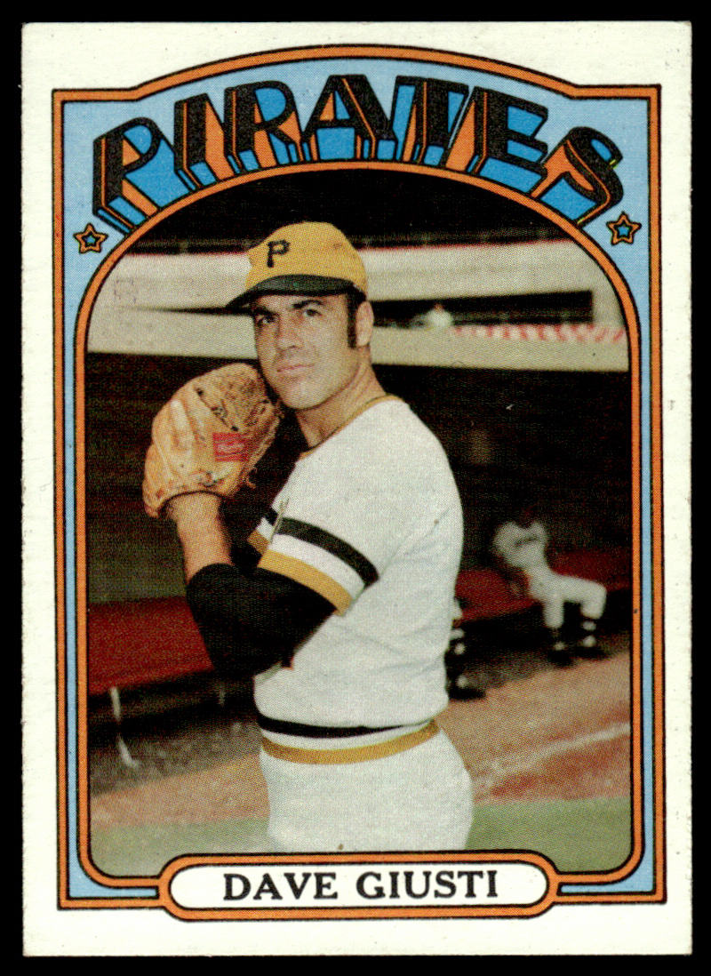 1972 Topps Baseball #190 - Dave Giusti - NM