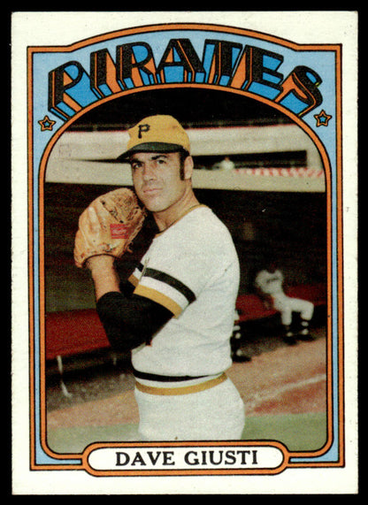 1972 Topps Baseball #190 - Dave Giusti - NM