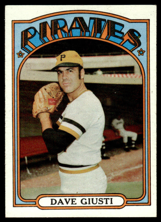 1972 Topps Baseball #190 - Dave Giusti - NM