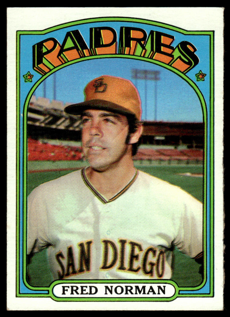 1972 Topps Baseball #194 - Fred Norman - NM