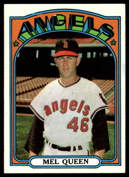 1972 Topps Baseball #196 - Mel Queen - NM