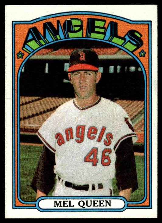 1972 Topps Baseball #196 - Mel Queen - NM
