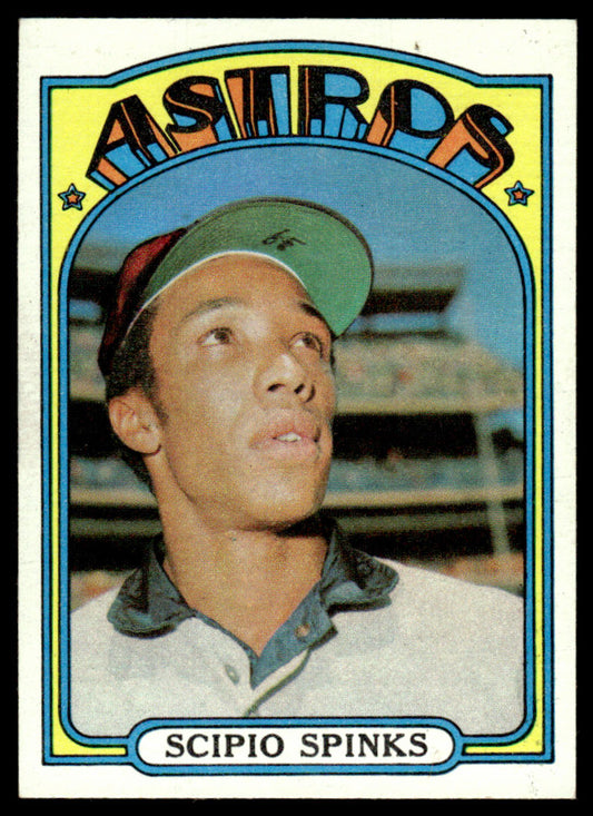 1972 Topps Baseball #202 - Scipio Spinks - NMMT
