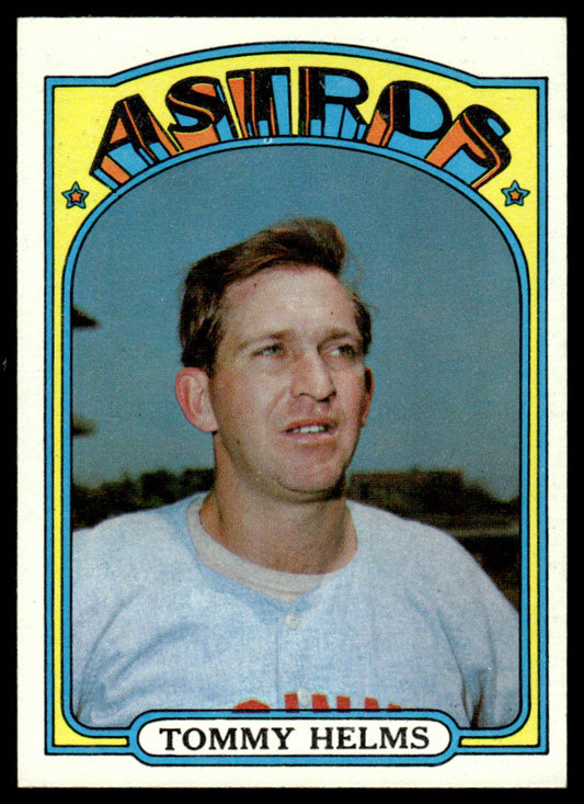 1972 Topps Baseball #204 - Tommy Helms - NM