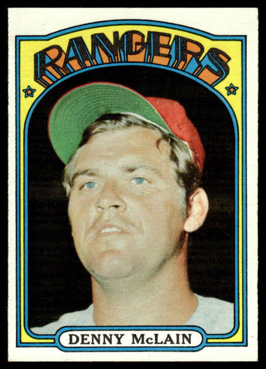 1972 Topps Baseball #210 - Denny McLain - NM