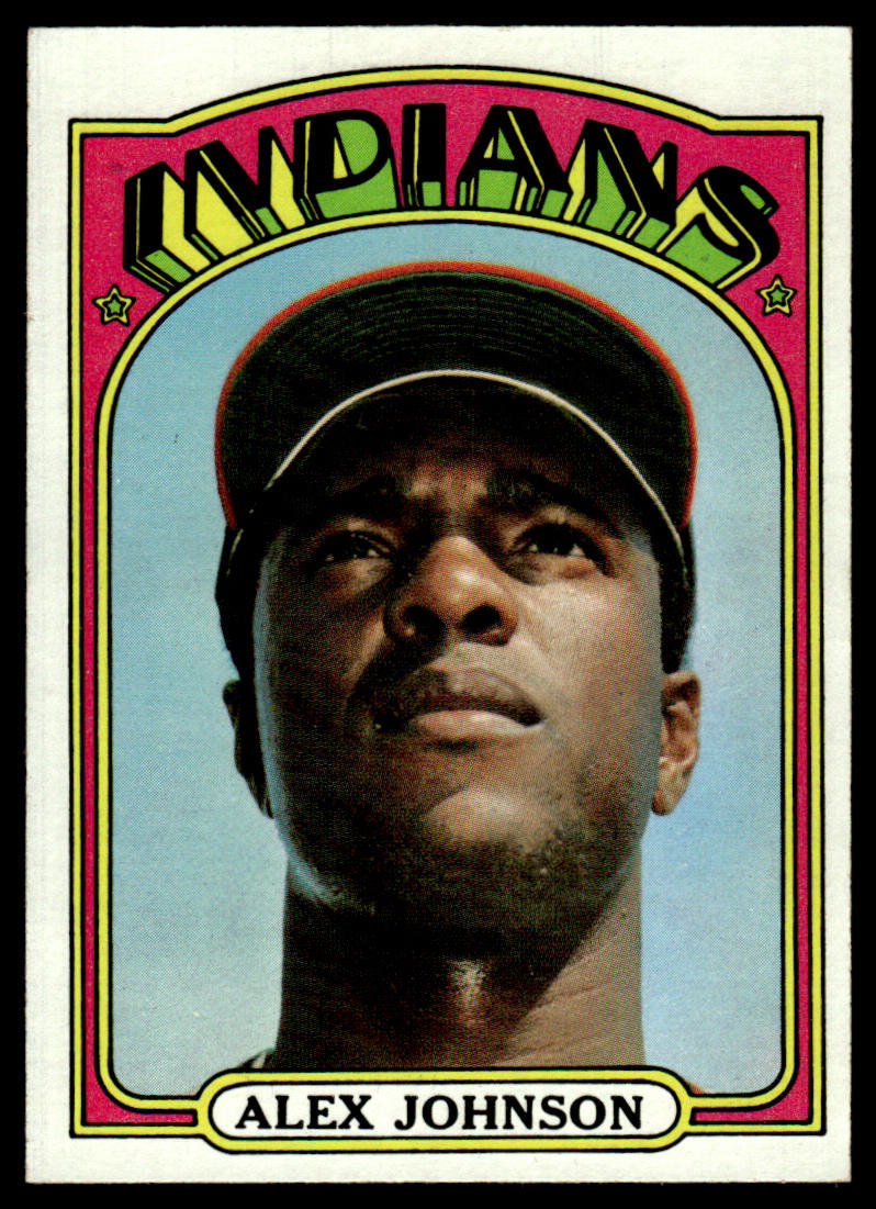 1972 Topps Baseball #215 - Alex Johnson - NM