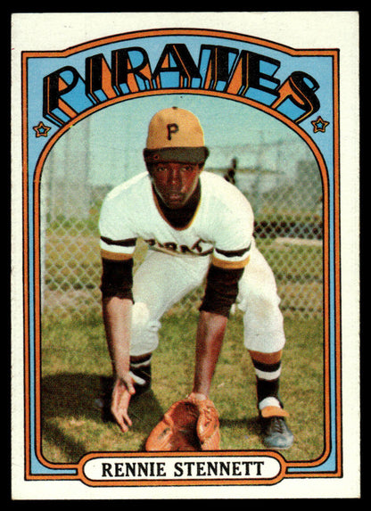 1972 Topps Baseball #219 - Rennie Stennett RC - NM