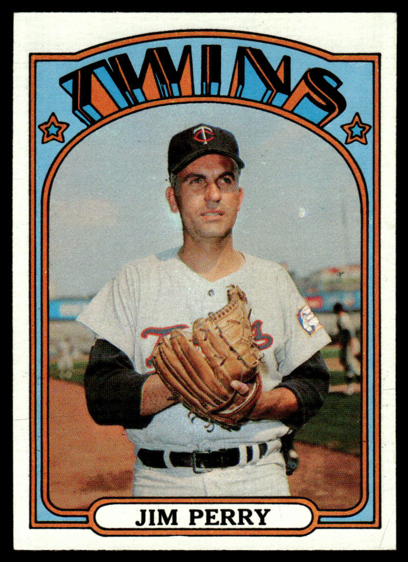 1972 Topps Baseball #220 - Jim Perry - NM