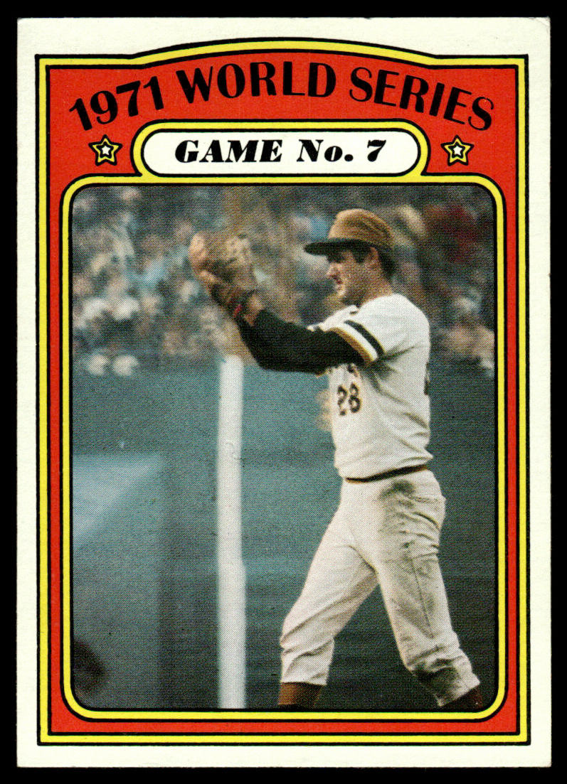 1972 Topps Baseball #229 - 1971 World Series Game 7 - NM