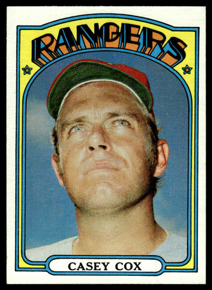 1972 Topps Baseball #231 - Casey Cox - NM