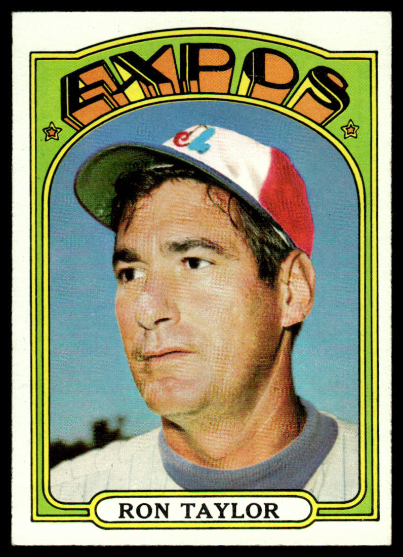 1972 Topps Baseball #234 - Ron Taylor - NM