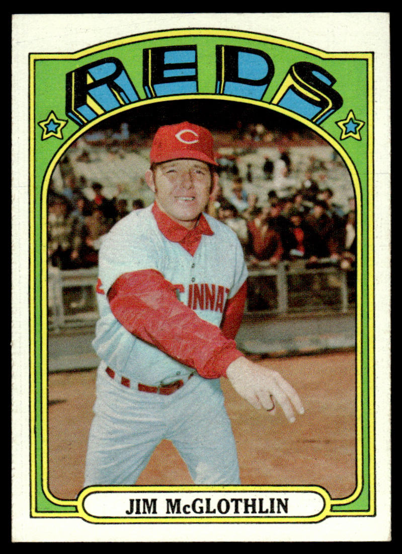 1972 Topps Baseball #236 - Jim McGlothlin - NM