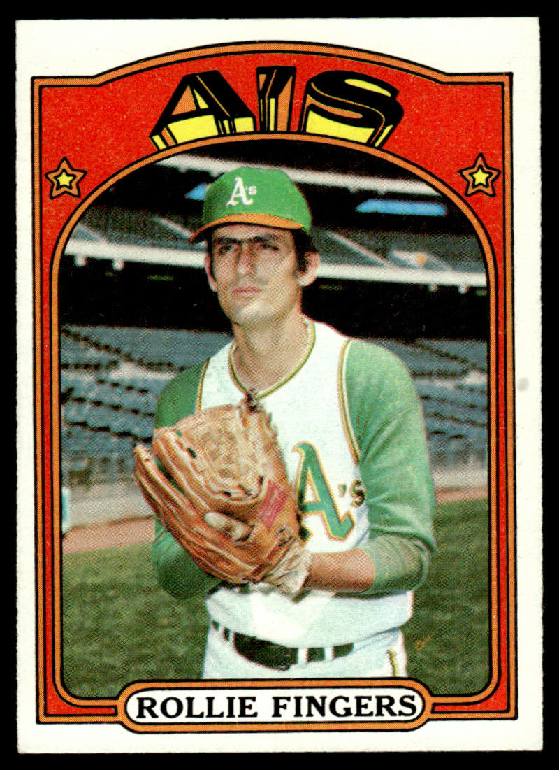 1972 Topps Baseball #241 - Rollie Fingers - NM