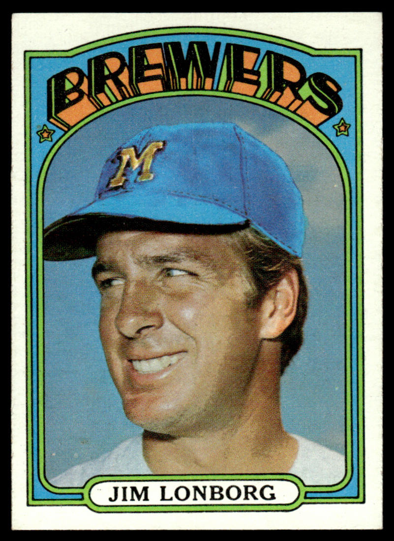 1972 Topps Baseball #255 - Jim Lonborg - NM