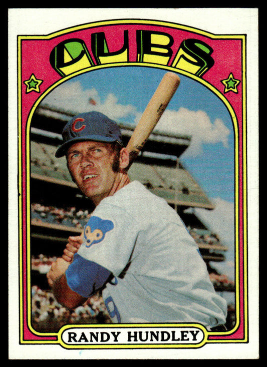 1972 Topps Baseball #258 - Randy Hundley - NM