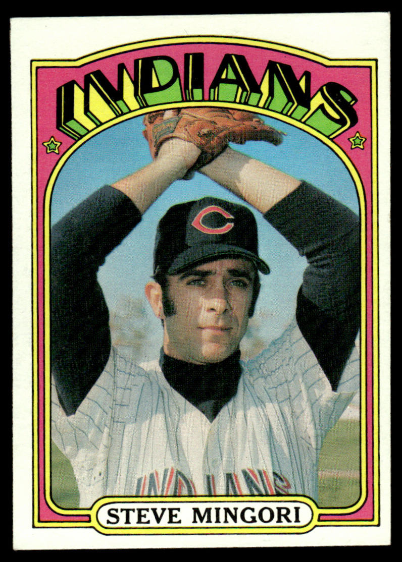 1972 Topps Baseball #261 - Steve Mingori - NM