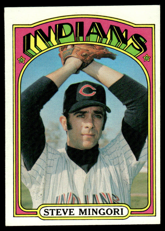 1972 Topps Baseball #261 - Steve Mingori - NM
