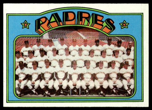 1972 Topps Baseball #262 - San Diego Padres - NM