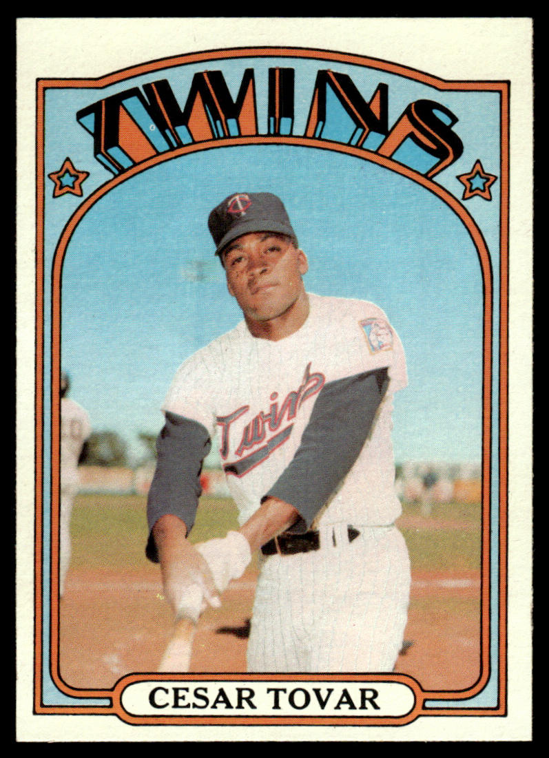 1972 Topps Baseball #275 - Cesar Tovar - NM