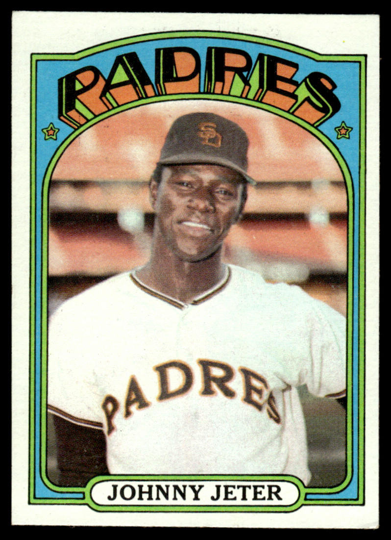 1972 Topps Baseball #288 - Johnny Jeter - NM