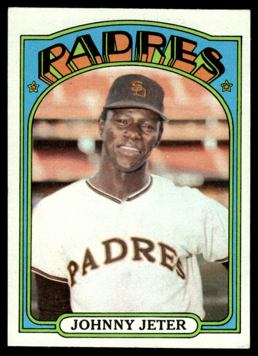 1972 Topps Baseball #288 - Johnny Jeter - NM